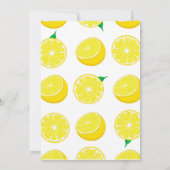 メインスクイズブライダルシャワー招待テンプレート 招待状 (裏面)