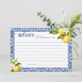 メインスクイズレモンアドバイスフォーザブライド 招待状 (スタンド正面)