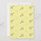 メインスクイズレモンバチェロレッテ週末の招待 招待状 (裏面)