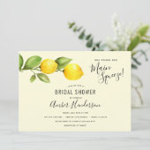 メインスクイズレモンブライダルシャワー 招待状 (スタンド正面)