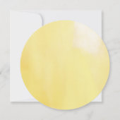 メインスクイズレモンブライダルシャワー 招待状 (裏面)