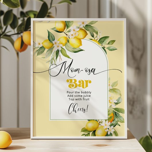 メインスクイズレモンモモモザバー ポスター