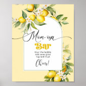 メインスクイズレモンモモモザバー ポスター (正面)