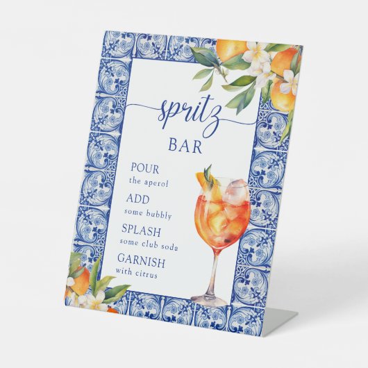 メインスクイーズのスプリッツバーを見つけた彼女 台座サイン (正面)