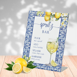 メインスクイーズのスプリッツバー 台座サイン