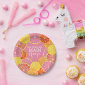 メインスクイーズのブライズシャワー ペーパープレート (パーティー)