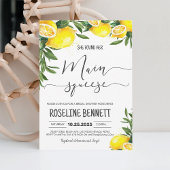 メインスクイーズのブライダルシャワーの招待状 招待状