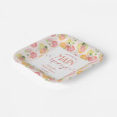 メインスクイーズのブライダルシャワーを見つけた彼女 ペーパープレート (傾斜あり)