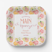 メインスクイーズのブライダルシャワーを見つけた彼女 ペーパープレート (正面)