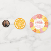 メインスクイーズのブライダルシャワー コンフェッティ (正面)