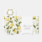 メインスクイーズのレモン ブライダルシャワーが見つかった フェイバーボックス (折り畳みなし)