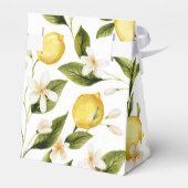 メインスクイーズのレモン ブライダルシャワーが見つかった フェイバーボックス (裏面サイド)