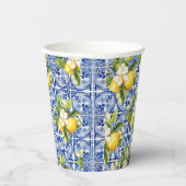 メインスクイーズのレモン ブライダルシャワー 紙コップ (右)