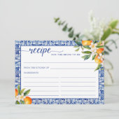 メインスクイーズオレンジのレシピカードを見つけた 招待状 (スタンド正面)