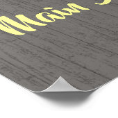 メインスクイーズピンクレモネードブライダルシャワーへようこそ ポスター (角)