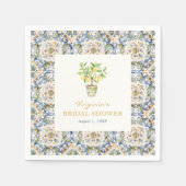 メインスクイーズブライダルシャワーナプキンス スタンダードカクテルナプキン (正面)