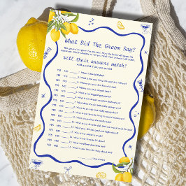 メインスクイーズブライダルシャワー新郎は何と言った