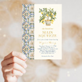 メインスクイーズブライダルシャワー 招待状