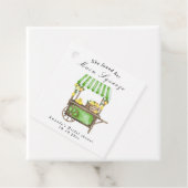 メインスクイーズレモン ブライダルシャワーパーティ フェイバータグ (インサイチュ)