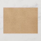 メインスクイーズレモン ブライダルシャワー 案内ポストカード (裏面)