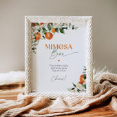 メインスクイーズ柑橘類ミモサバーポスター ポスター