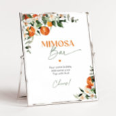 メインスクイーズ柑橘類ミモサバーポスター ポスター