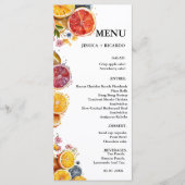 メインスクイーズ結婚サータスブライダルシャワー メニュー (正面)