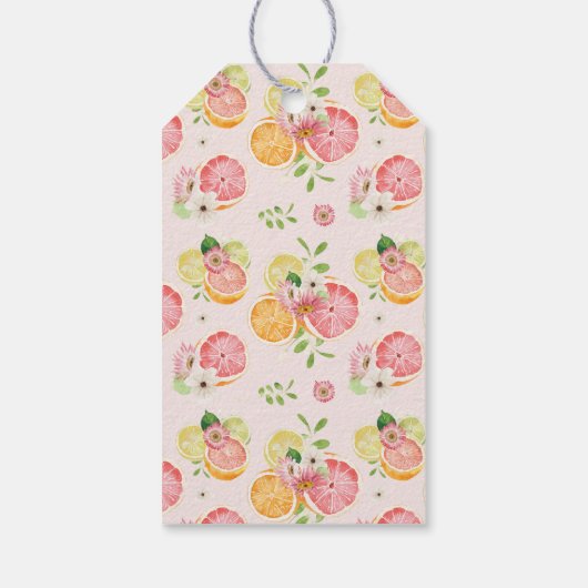 メインスクイーズ サマー ブライダルシャワー フェイバー ギフトタグ (裏面)