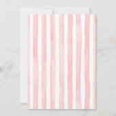 メインスクイーズ サマー レモン カップルシャワー 招待状 (裏面)