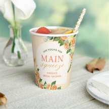 メインスクイーズ シトラス ブライダルシャワー