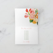 メインスクイーズ ブライダルシャワー サンキューカード (内部)