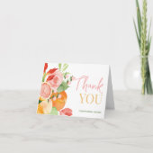 メインスクイーズ ブライダルシャワー サンキューカード (正面)