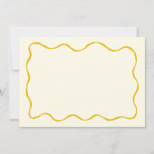 メインスクイーズ ブライダルシャワー レモン レシピ カード (裏面)