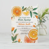 メインスクイーズ メディテレーニアンレモン ブライダルシャワー 招待状 (スタンド正面)