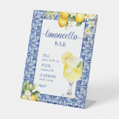 メインスクイーズ レモンズ リモンチェッロ バー 台座サイン (正面)