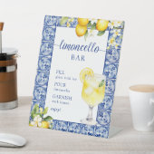 メインスクイーズ レモンズ リモンチェッロ バー 台座サイン (インサイチュ)