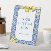 メインスクイーズ レモン カスタム サイン (インサイチュ)