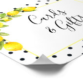 メインスクイーズ レモン カードとギフト サイン (角)