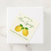 メインスクイーズ レモン ブライダルシャワー フェイバータグ (インサイチュ)