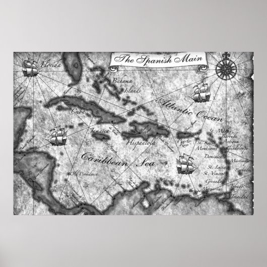 メインスペインのキャンバス ポスター (正面)