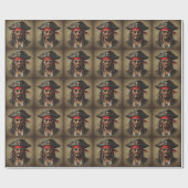 メインスペインのパイレーツチーフテン ラッピングペーパー (フラット)