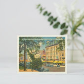 メインセントサラトガ春NYヴィンテージ ポストカード (スタンド正面)