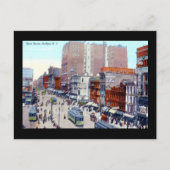 メインセントバッファローニューヨーク1913ヴィンテージ ポストカード (正面)