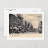 メインセントパターソンニュージャージーヴィンテージ ポストカード (正面/裏面)