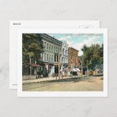 メインセントルッキング西ソマーヴィルNJヴィンテージ ポストカード (正面/裏面)