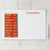 メインタウンサインThunder_Cove ペーパーパッド (インサイチュ)