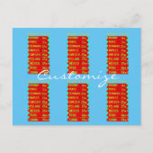 メインタウンサインThunder_Cove ポストカード (正面)