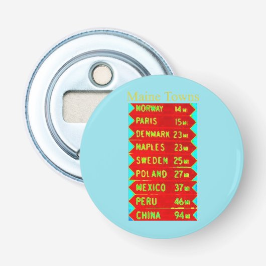 メインタウンサインThunder_Cove 栓抜き (正面)