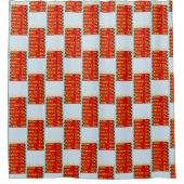 メインタウンズサインサンダー_コーブ シャワーカーテン (正面)