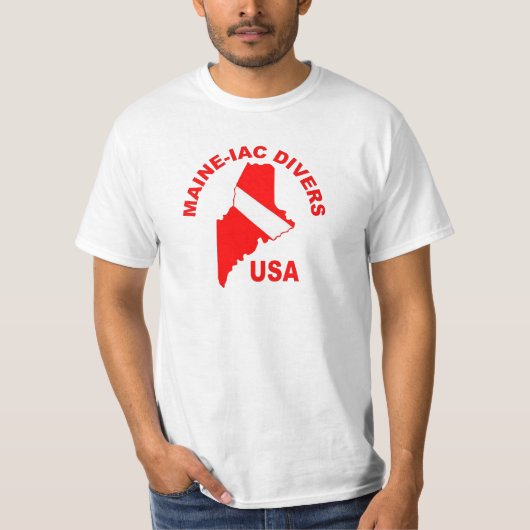 メインダイバークラシックズのロゴValueTシャツ Tシャツ (正面)